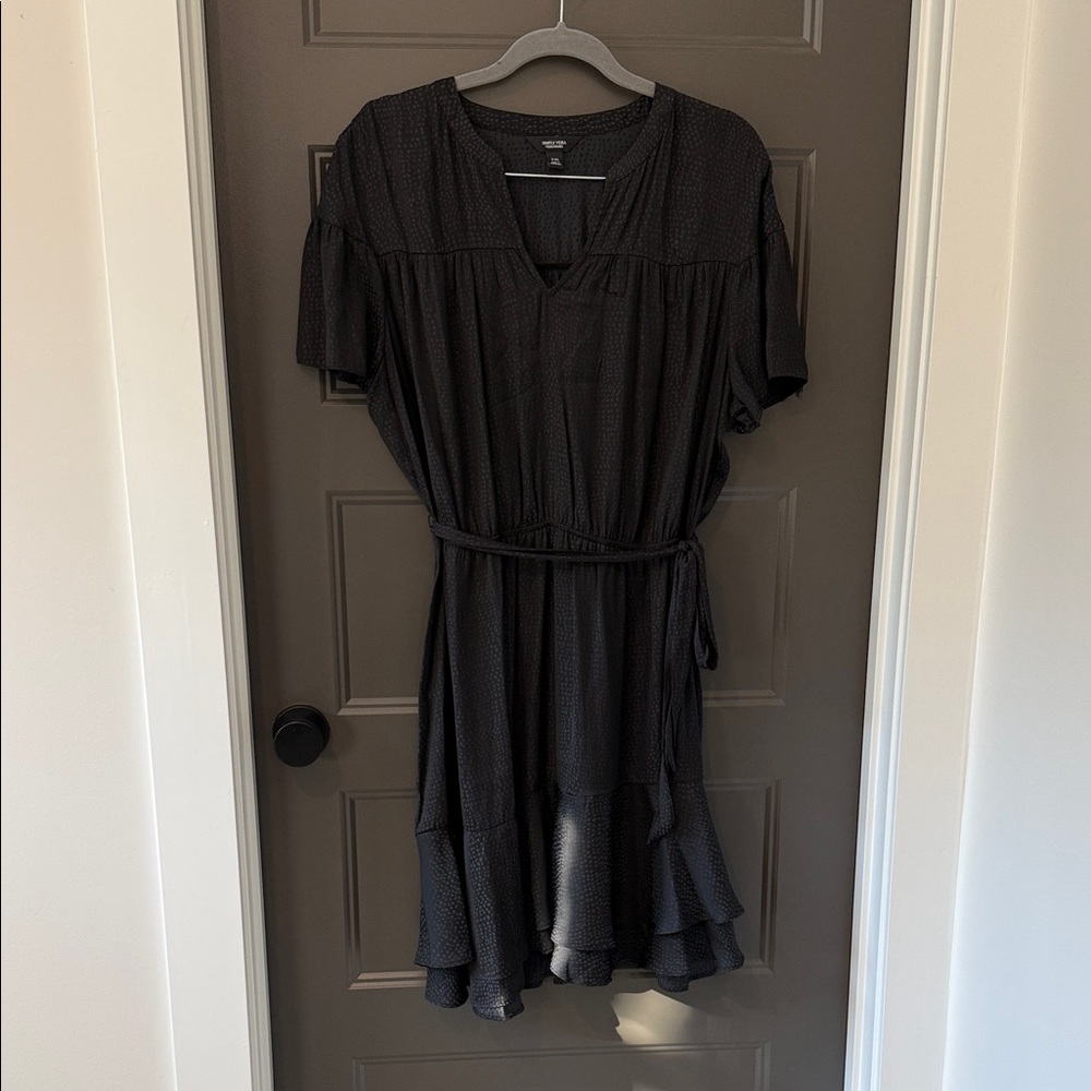 Simply Vera Vera Wang NWT Black Mini Dress